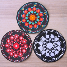 Cartes postale mandala à colorier