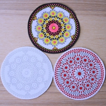 Cartes postale mandala à colorier