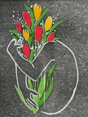 Tulipes zoom